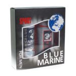 Festiva подарочный косметический для мужчин Blue Marine Sport (шампунь 250 мл + пена для бритья 200 мл) 1