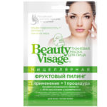 BeautyVisage Маска тканевая мицелярная фруктовый пилинг, 25 мл 1