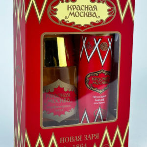 Новая Заря Набор подарочный Красная Москва с дезодорантом, 1 шт 11