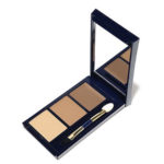 Ffleur Тени компактные Trio Eyebrow EB-06 для век и бровей трёхцветные, тон 01, 4 г 1
