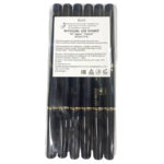 Ffleur ES412-01 black Набор карандашей для бровей (мех+расч) Powder (6 шт х 0.5 г), тон чёрный, 1 уп 2