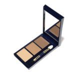 Ffleur Тени компактные Trio Eyebrow EB-06 для век и бровей трёхцветные, тон 03, 4 г 1