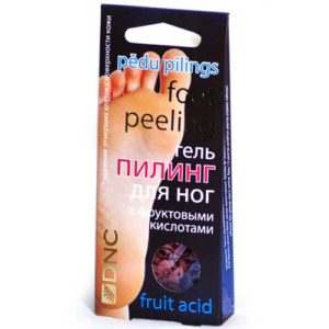 DNC Гель пиллинг с фруктовыми кислотами для ног, 2*20 мл 1