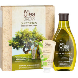 Набор подарочный Olea Urban Olive Therapy гель для душа и крем для рук 9