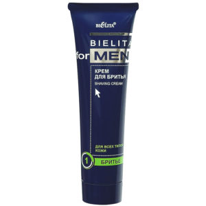 Bielita For Men Крем для бритья для всех типов кожи, туба 100 мл 8