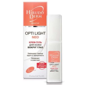 Биокон Hirudo Derm Opti-light Neo Крем-гель с витамином С для кожи вокруг глаз, 19 мл 9