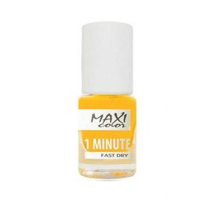 Maxi Color Лак маникюрный без толуола 1 Минута 1 Minute Fast Dry Lacquer, тон 020 8