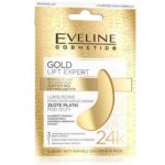 Eveline Gold Lift Expert Патчи эксклюзивные золотые под глаза против морщин 3 в 1 24К, 2 шт 2