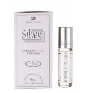 Духи масляные для женщин Crown Perfumes Silver Сильвер ролл 6 мл 6