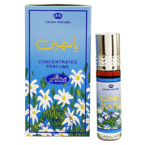 Crown Perfumes Духи масляные для женщин Jasmin Жасмин цветочный, мускусный (perfume), ролл 6 мл 5