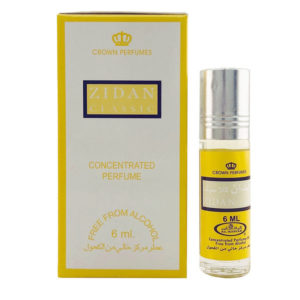 Духи масляные для мужчин Crown Perfumes Zidan Classic Зидан классик ролл 6 мл 5