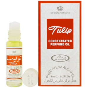 Crown Perfumes Духи масляные для женщин Tulip Тюльпан цветочный (perfume), ролл 6 мл 10