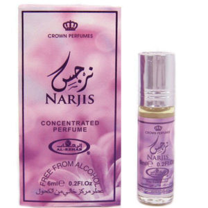 Crown Perfumes Духи масляные для женщин Narjis Нарджис цитрусовые, цветочные, амбровые (perfume), ролл 6 мл 12