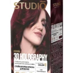 Studio Professional Крем-краска стойкая для волос 3D Holography тон 3.56 тёмная вишня, 40/60/15 мл 1