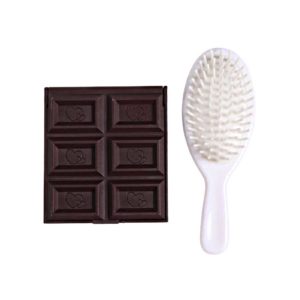 Chocolate Набор подарочный Шоколад (зеркало складное + расчёска массажная) 2