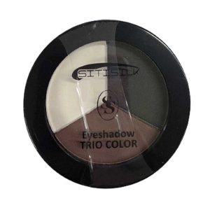 Sitisilk Тени для век 3-х цветные TRIO COLOR Eye Shadow, S633, тон 01 8