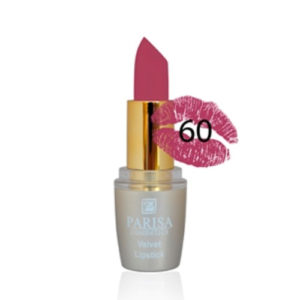 Parisa L-05-E-60 Помада губная с витамином Е Velvet Lipstick Matte, тон 60, 3.8 г 4