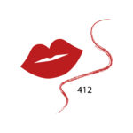 Parisa Карандаш для губ тон 412 красный классик, 1.5 г 1