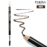 Карандаш для бровей Parisa Ultra long lasting 301 тёмно-коричневый 1.5 г 1