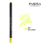 Карандаш для век Parisa Neon demon тон 604 acid yellow 1.2 г 2