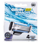 Gillette Mach3 Start Кассеты сменные для безопасных бритв (4 шт) 2