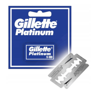 PG Gillette Platinum Лезвия сменные для безопасных бритв (по 5 шт в уп) 8