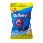 Gillette 2 Одноразовая мужская бритва, 1 уп 2