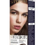 Studio Professional Крем-краска стойкая без аммиака для бровей и ресниц тон коричневый, 50/30 мл 1