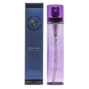 Лосьон парфюмерный для мужчин Divine Aroma Blue Label Pour Homme 80 мл 1