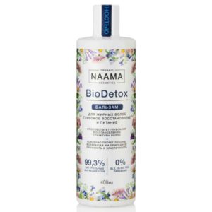NAAMA Бальзам Bio Detox Глубокое восстановление и питание для жирных волос, 400 мл 15