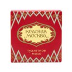 Новая Заря Мыло туалетное твердое Красная Москва Moscou Rouge, 100 г 2