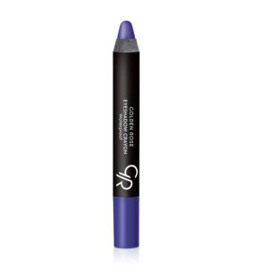 Golden Rose 07 Тени-карандаш для век водостойкие Eyeshadow Crayon, тон 07 тёмно-синий 6