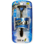 Dorco Набор для бритья: станок классический для бритья (пластик) + лезвие 1