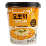Рисовые палочки с лапшой сырные Yopokki Cheese Cup Rapokki 145 г 2