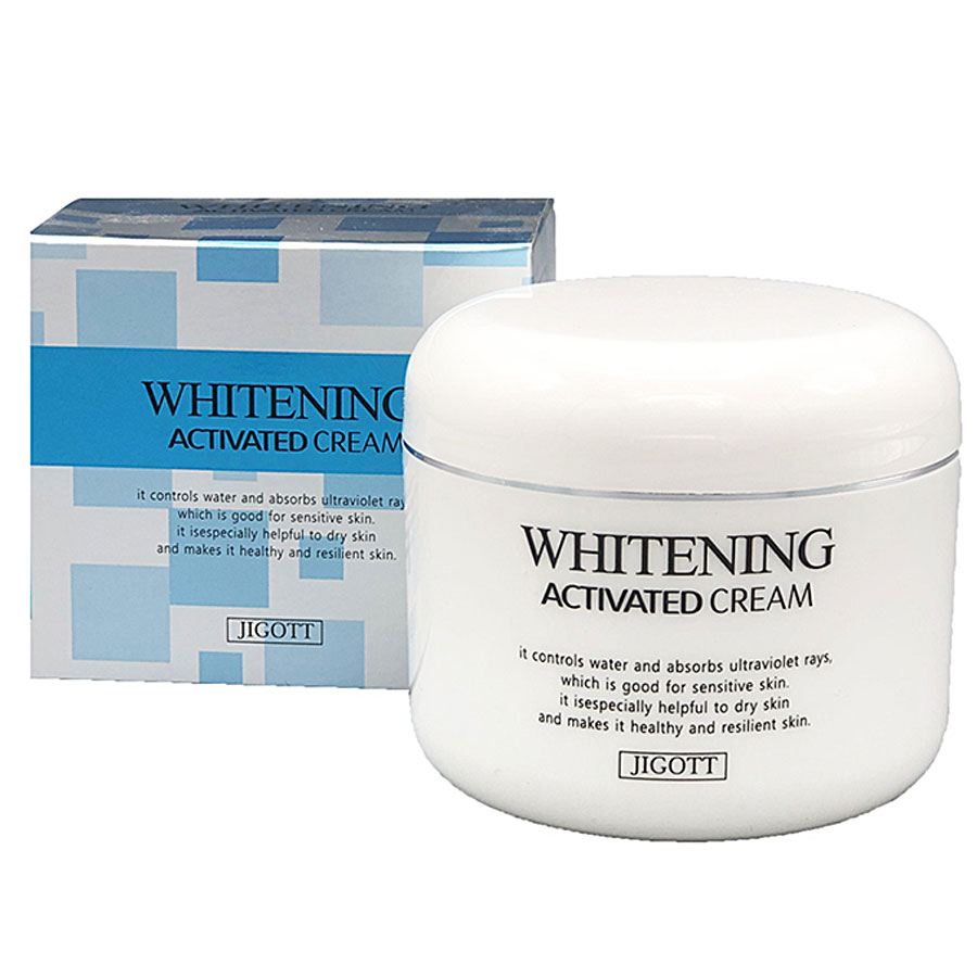 Отбеливающий крем Jigott Whitening activated Cream 100ml