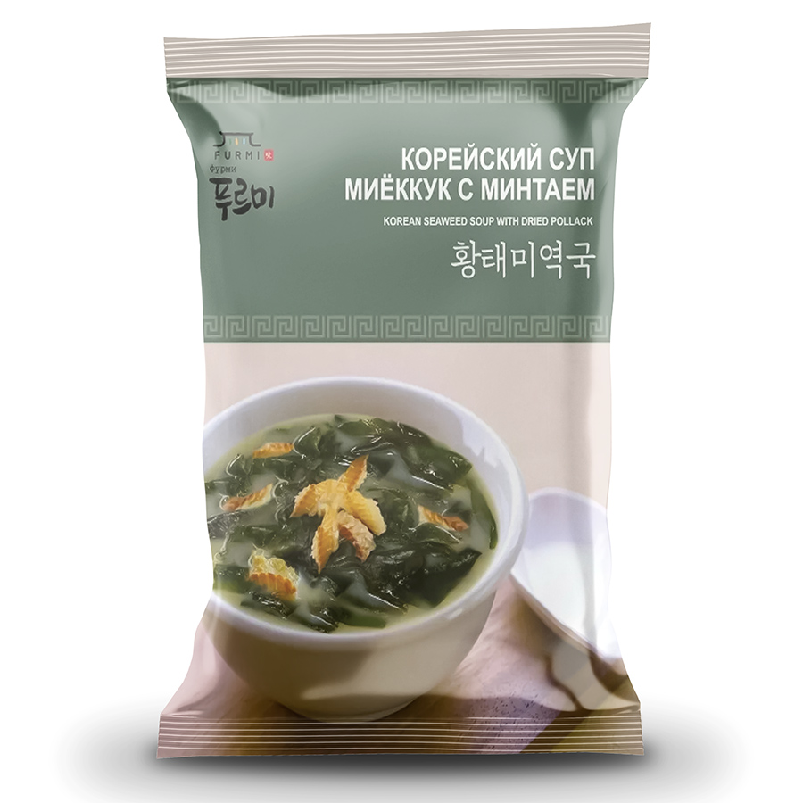 Миёккук (корейский суп из водорослей) — рецепт с фото