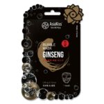 AsiaKiss Маска пузырьковая для лица GINSENG Lifting & Tonus, с экстрактом женьшеня, 20 г 2