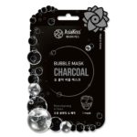 AsiaKiss Маска пузырьковая для лица CHARCOAL Pore cleansing & Detox, с экстрактом древесного угля, 20 г 1