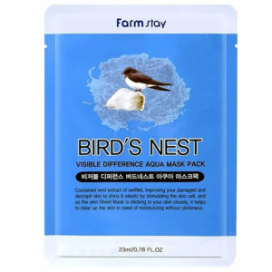Farmstay Маска тканевая для лица Bird's Nest увлажняющая, с экстрактом ласточкиного гнезда, 23 мл 4