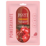 Jigott Маска ампульная Pomegranate увлажняющая, с экстрактом плодов граната, 27 мл 1