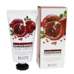 Jigott Крем для рук Pomegranate увлажняющий с экстрактом граната Real Moisture Pomegranate Hand Cream, туба 100 мл (Республика Корея) 2