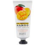 Jigott Крем для рук Mango увлажняющий с маслом манго Real Moisture Mango Hand Cream, туба 100 мл (Республика Корея) 1