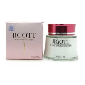 Jigott крем для лица двойное увлажнение essence active emulsion cream, 50 г 12