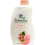 LION Shokubutsu Пенка для душа осветляющая Sakura Leaf & Evening Primrose, 500 мл 2