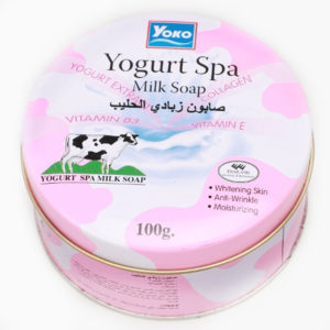 Yoko Мыло с молоком и йогуртом Yogurt Spa Milk Soap, жб 100 г 7