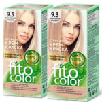 Набор Fito косметик Fito Color Крем-краска стойкая для волос 9.3 жемчужный блондин, 1 шт 1