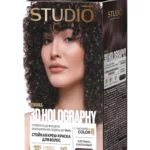 Крем-краска стойкая для волос Studio Professional 3D Holography тон 3.45 тёмно-каштановый 40/60/15 мл 1
