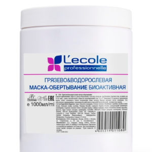 Floresan L'ecole Professionnelle Ф220vp Маска-обертывание грязево&водорослевая, банка 1000 мл 6